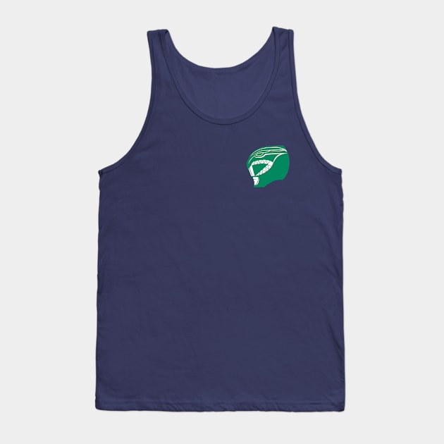 Green Ranger Pocket Tank Top by creativespero